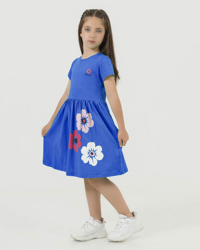 DMB KIDS 0153 Платье  (цвет: Синий)