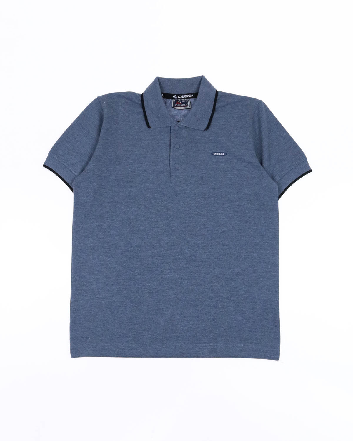 CEGISA 1599/1 Поло (цвет: Синий меланж 116 см) CEGISA 1599/1 Поло (цвет: Синий меланж 116 см)