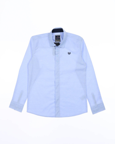 CEGISA 1629/1 Рубашка  (цвет: Голубой меланж 146 см)