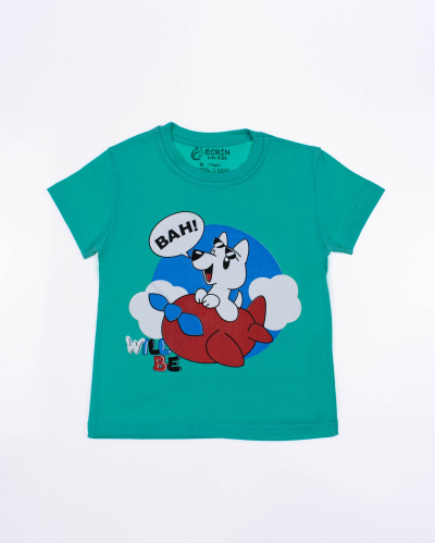 ECRIN 7055 Футболка (цвет: Ментоловый)