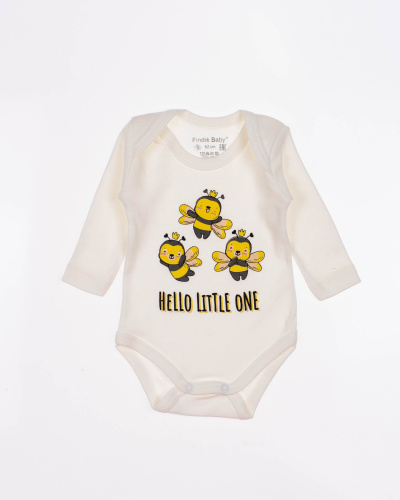 FINDIK 11782 Боди (цвет: Кремовый) FINDIK 11782 Боди (цвет: Кремовый)