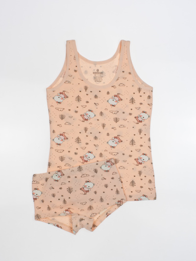 BAYKAR Комплект  4252/5252 (4 (134-140) Персиковый)